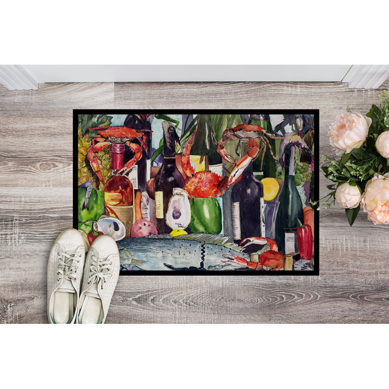 Avneet Non-Slip Indoor Doormat, Rectangle 2' x 3'
