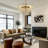 McDormand 8 - Light Dimmable Tiered Chandelier