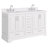60.25'' Double Bathroom Vanity with Carrara Quartz Top-94668889