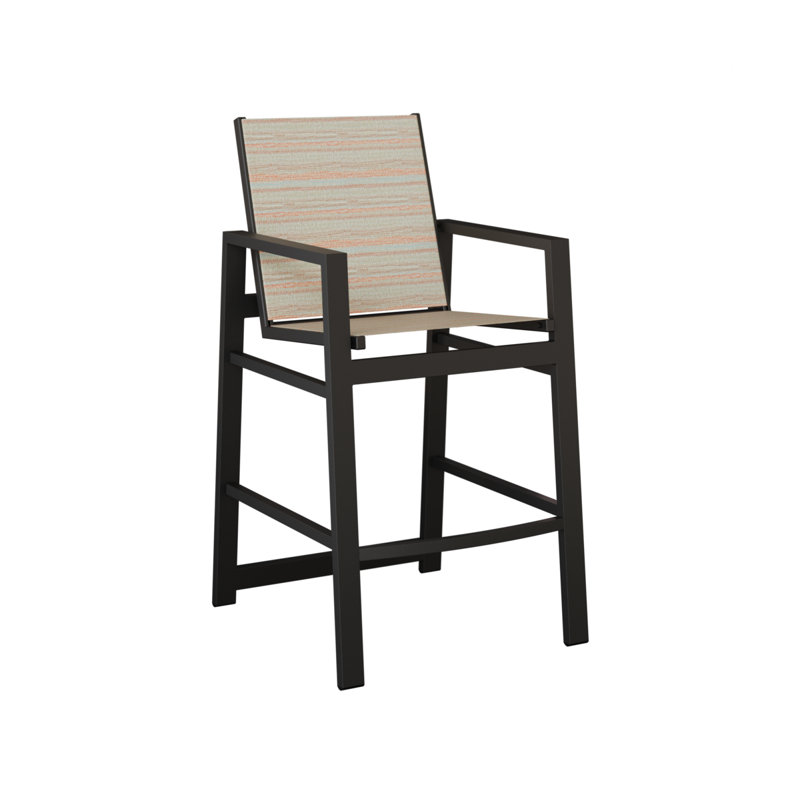 Chaise berçante Berlin Gardens Vida Slings, Noir mat, Echo opale