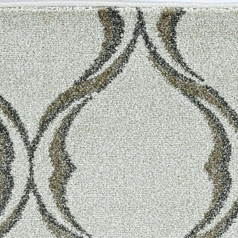 3' X 5' Sand Polypropylene Rug