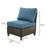 Umeh Wicker Patio Chair with Removable Cushions-62090837