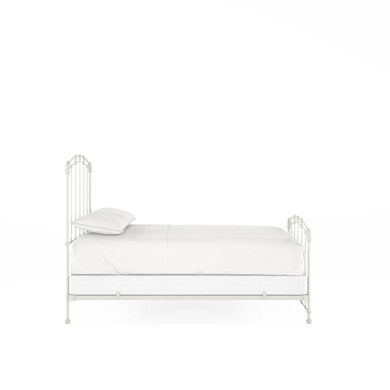 162 Cottage Bed | Complete Standard, Matte White, Full