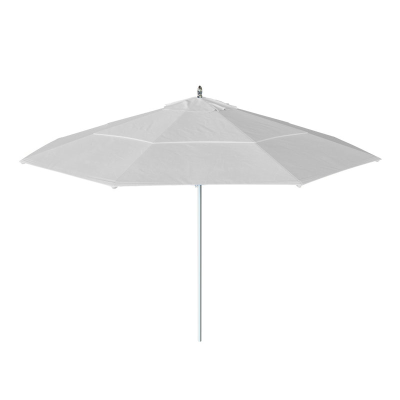 Parasol de marché 11 pi Hixon, Toile Sunbrella® naturel