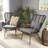 Patio Chair with Cushions (Set of 2)-1163799388