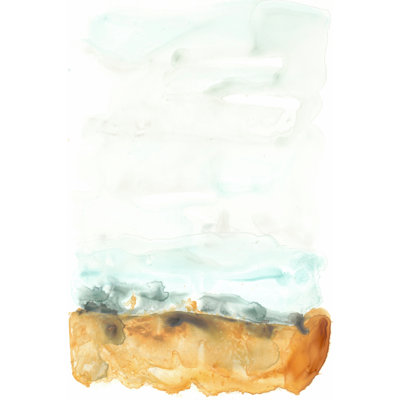 Flowing Sand Bar I by June Erica Vess - Wrapped Canvas Painting