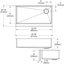 Lavabo double l 36 po x l 20 po