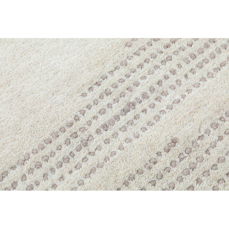 Craton Hand Tufted Wool Abstract Indoor Rug, Runner 2'6" x 8'