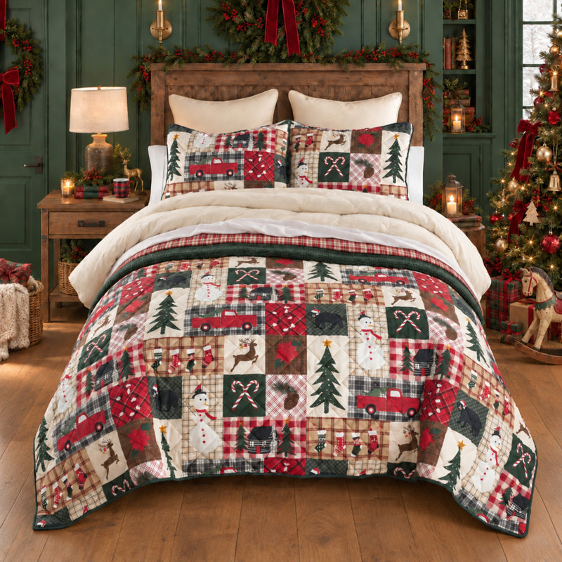 Ensemble de courtepointe pour lit simple Your Your Lifestyle par Donna Sharp