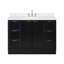 Meuble-lavabo simple en bois massif avec plateau en quartz 1,5 po Haun-1652676942-1652676931-1652676930