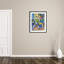 « Citrons bleus » de Charline, sur papier encadré, par Charline Print-91291671-91291663