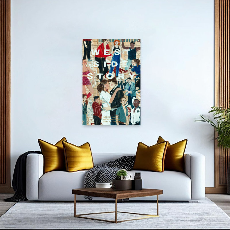 Affiche contemporaine West Side Story, 60" H x 40" W