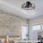 Cashten 18" Caged Ceiling Fan with Remote Control