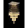 D32''x H79'' Large Chandeliers For High Ceilings Square 4 Tiers
