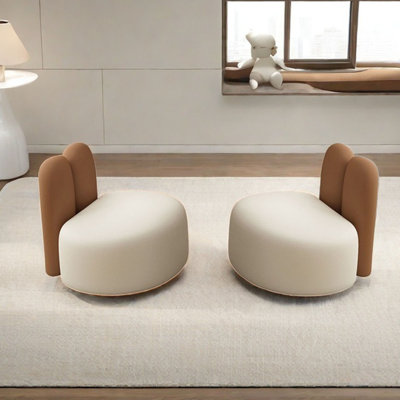 Nordic beauty shop lounge area sofa set of 2