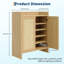 16 Pair Shoe Storage Cabinet-670892060