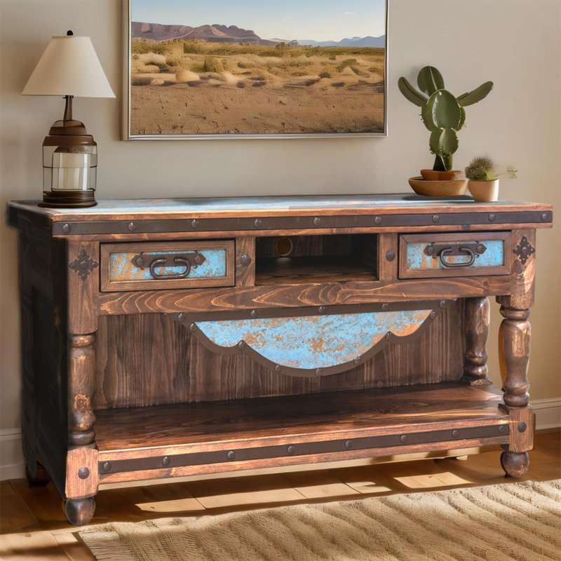 Turquoise Ridge Copper Console