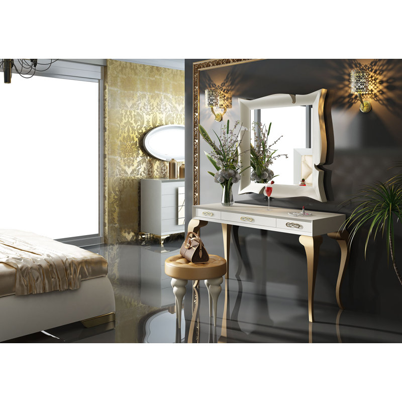 Coiffeuse avec miroir