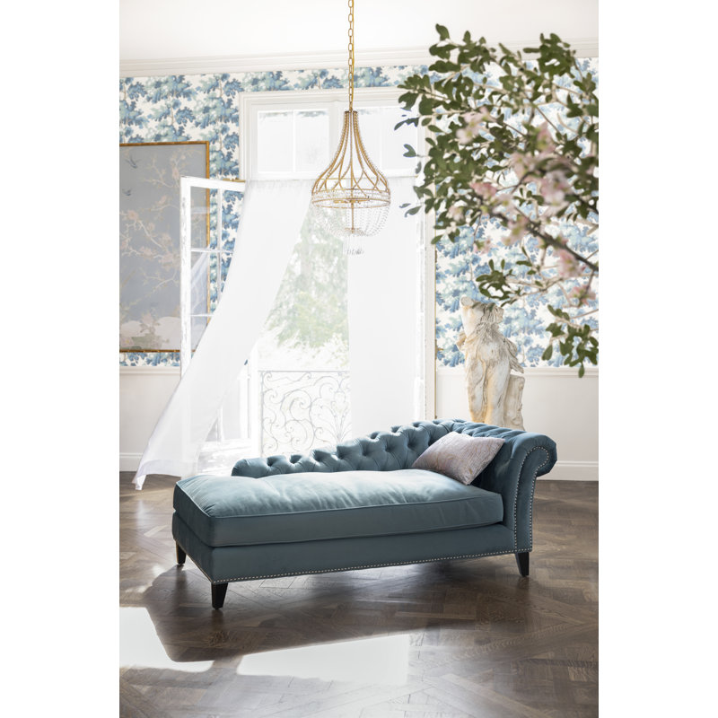 Raphael Floral Wallpaper Roll by Sandberg, Dark Blue