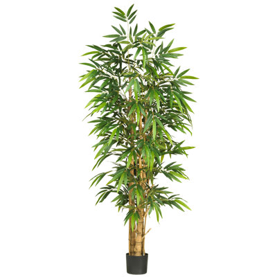 Arbre de bambou artificiel 72" en pot