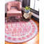 Tapis à motif oriental cramoisi Kingston-40281929