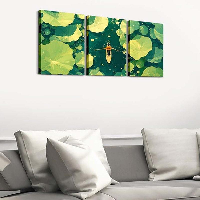 3 Piece Wrapped Canvas Print