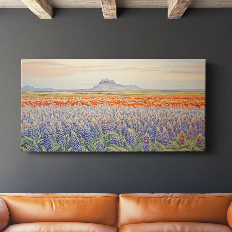 Botanical Series-CCXXVI- Toile tendue avec châssis - Prêt à accrocher, H 20 po x l 40 po