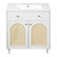 Meuble-lavabo 30 po avec lavabo en céramique-687612001