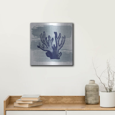 Luxe Elkhorn Cora «Brushed Midnight Blue Elkhorn Coral» par Bluebird Barn