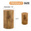La table basse cylindrique de 11,95 po de profondeur et de 20,02 po de hauteur peut également servir d'établi ou de salle à manger avec un joli motif de profondeur, de largeur, de hauteur de table, de petite salle à manger et de bureau temporaire