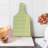 Ambesonne Citrus Tempered Glass Cutting Board Lemons and Oranges Pattern Yellow Green Multicolor
