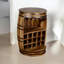 Andren Solid Wood Wine Bottle Rack Brown