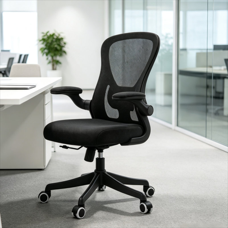 Chaise de travail, Noir
