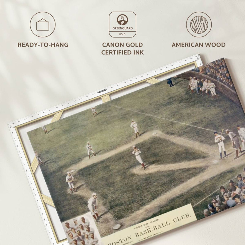 Baseball Field, 34" H x 51" W