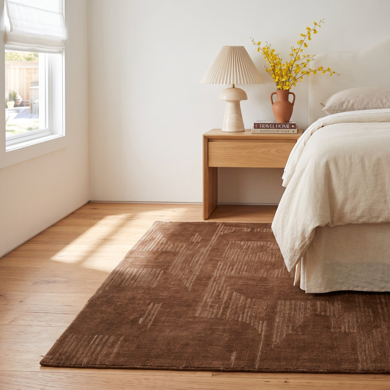 Ama Loom Woven Wool Zola Rug, Rectangle 2' x 3'