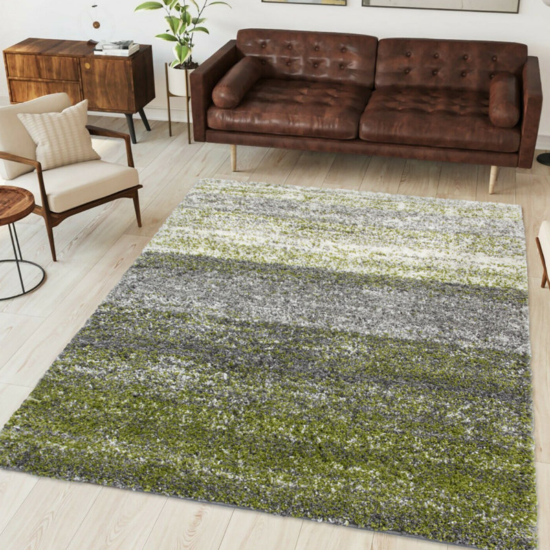 Allson Striped Area Rug, Rectangle 60 x 110cm