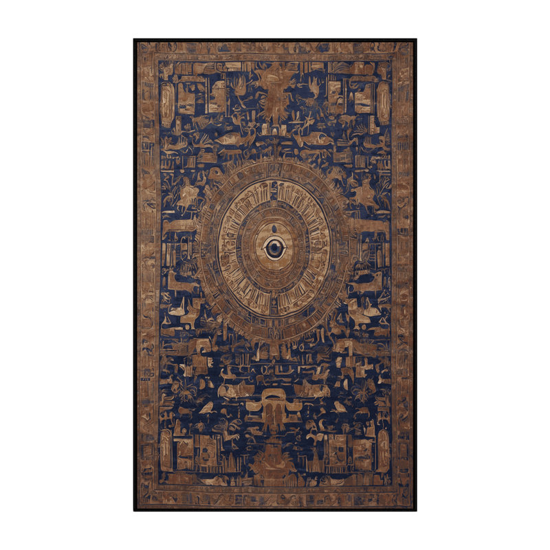 Tapis brun lavable à la machine, Rectangulaire 3 pi x 5 pi