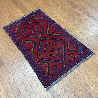  Handmade Balouchi Wool Rug