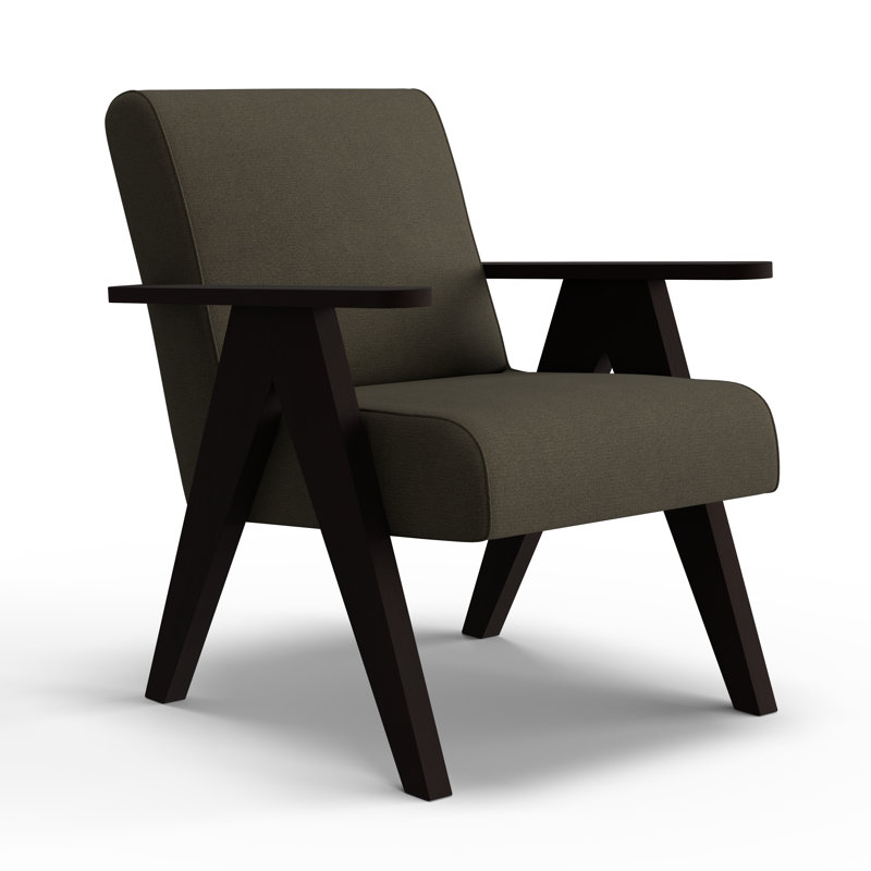 Accent Chair, Ash, Espresso