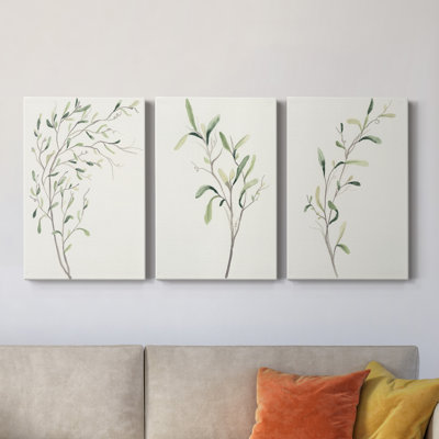Toile tendue avec châssis Spindle Sprig II - prêt à accrocher