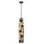 Luminaire suspendu cylindrique 5 lumières Pine Branch