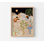 «Dancing chiffres Under Moonlight», reproduction d'art botanique moderne