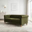 Canapé Chesterfield avec dossier capitonné et revêtement en polyuréthane-563166899