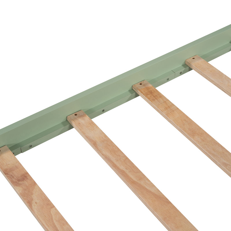 Loree Standard Bed by Isabelle & Max, Twin, Green