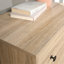 Commode 4 tiroirs, finition brune