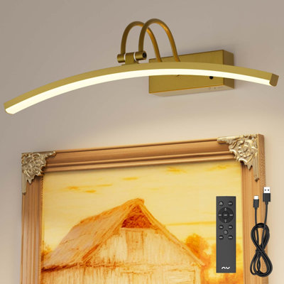 Lampe pour tableau à piles