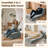 Boneless 31.5''W Alpaca Armless Folding Sleeper Sofa Convertible Sofa Bed With 1 Lumber Cushion-482197684