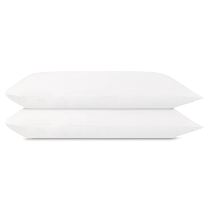 Delara 100% Eucalyptus Lyocell TENCEL™ Cooling Pillowcase Set (2-Pack) – Soft, Silky & Moisture-Wicking, White