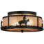 2 - Light Semi Flush Mount