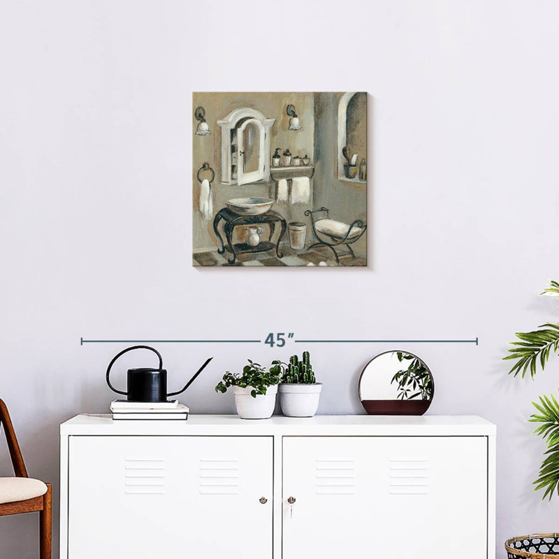 Kerrick French Bath IV, 20" H x 20" W